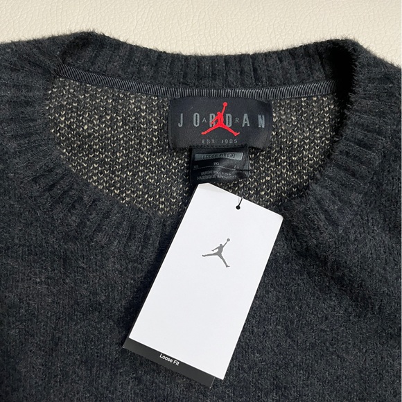 NWT - Nike Air Jordan Flight Heritage Loose Fit Sweater - Men XL / Women XXL - Picture 8 of 11